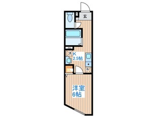 Axia千歳烏山の物件間取画像